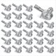 thumbnail image 1 of 30 Clavijas para Estantería (Pieza 131372), de Aleación de Zinc de Primera Calidad, Aptas para Armarios y Estantes de Madera., 1 of 5