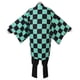 thumbnail image 3 of Slayer Kimetsu No Yaiba Tanjirou Kamado Cosplay disfraz Kimono Navidad uniforme de animé conjunto para niños adultos, 3 of 4