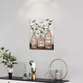 thumbnail image 3 of Farmhouse Bathroom Decor Wall Art Rustic Cotton Pink Jar Bathroom Pictures for Wall Country Bathroom Canvas Prints Relax Soak Unwind Signs Painting Modern Artwork Home Decor for Bathroom 12"x16", 3 of 6