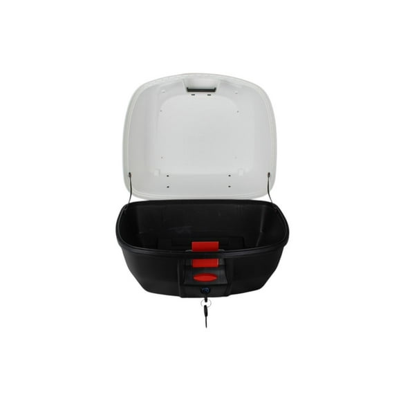 Caja Porta-Equipaje Moto Capacidad 42L Desmontable Respaldo Rejilla Top