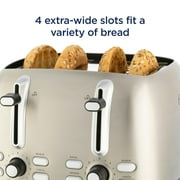 Oster® 4 Slice Toaster, Stainless Steel