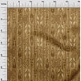 thumbnail image 3 of oneOone Georgette Viscose Brown Fabric Asian Block Sewing Craft Projects Fabric Prints By Yard 42 Inch Wide, 3 of 4