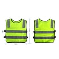 thumbnail image 7 of SPRING PARK High Visibility Kids Safety Vest, Children Waistcoat Vest Grey Reflective Strips Traffic Clothes, 7 of 7