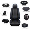 thumbnail image 2 of Fit for NISSAN MURANO 2019 Seat Cover, PU Leather Cab seat covers With Lumbar Support Suitable for All Seasons, Black and Blue Edges Car Seat Covers, Protect Car Seats, 2 of 7