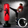 thumbnail image 5 of Inflatable Free Standing Punching Bag Boxing Cardio Kickboxing Fitness Training, 5 of 11