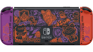 Restored Nintendo Switch OLED Pokemon Scarlet & Violet Edition Console (Refurbished)