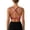 Hot Pink, variant on Endives Yoga Sport Bras Padded Yoga Bra Adjustable Spaghetti Strips High Support Workout Tops For Yoga Running Sports Bras for Women High Support