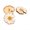 Golden, variant on 5Pcs Metal Button Daisy Shape Single Hole for Garments Crafts Sewing DIY Embellishments