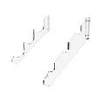 thumbnail image 1 of FixtureDisplays® Baseball Bat Display Rack, Clear Acrylic Baseball Bat Holder, Wall-Mount Bracket 18336, 1 of 4
