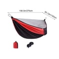 thumbnail image 3 of Outdoor Camping Hammock with Hanging Hook, Hanging Rope, Mosquito-proof Mesh, Storage Bag, Convenient To Install Portable Hammock for Outdoor Activities / Backyard / Patio, 3 of 6