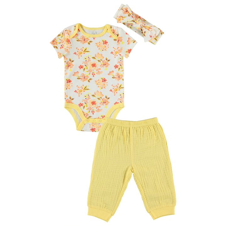 Le Top Bebe Baby Girl 4 PC Pant Set, Sizes Newborn9 Months