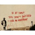 thumbnail image 1 of Banksy Airstrike - CANVAS OR PRINT WALL ART, 1 of 1