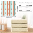 thumbnail image 6 of Yayeee 6 Pack Kitchen Dish Cloths Set for Washing Soft Drying Absorbent Microfiber Towels, Simple Nautical Pattern, 6 of 9