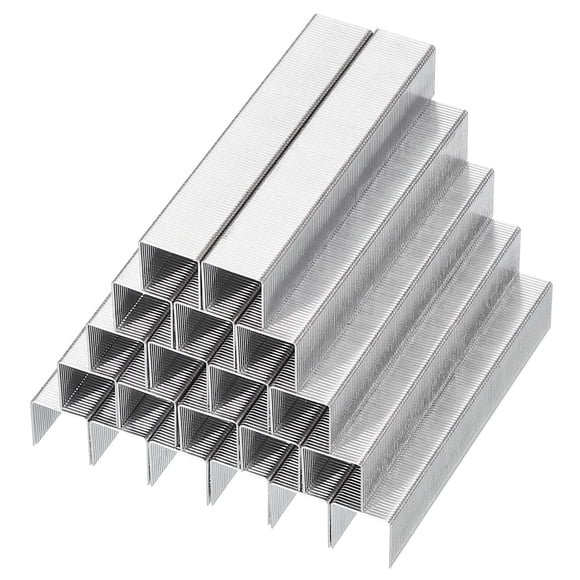 Uxcell 23/13 Agrafes pour Agrafeuse, 2 Boîtes 2000 Pcs Longueur de Jambe 1/2 Pouces Pince Plate Standard