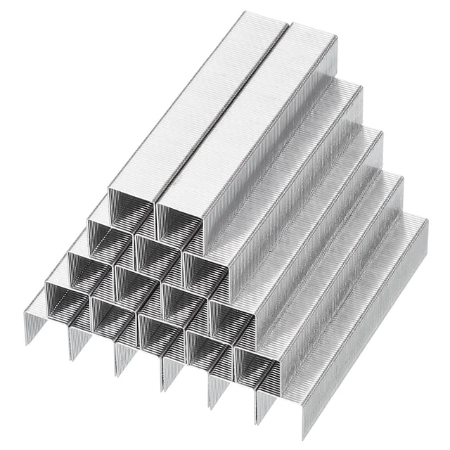 Uxcell 23/13 Staples for Stapler, 2Box 2000pcs 1/2" Leg Length Standard Flat Clinch