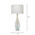 thumbnail image 2 of Jamie Young Dewdrop Glass Table Lamp with Linen Shade, 2 of 3