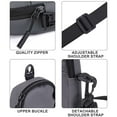 thumbnail image 6 of Spencer Crossbody Bag Mens Shoulder Bag Waterproof Crossbody Purse Outdoor Sling Bag Casual Satchel Bag for Men, 5.1"x1.6"x6.7", 6 of 12