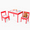 Red, variant on DECOMIL 3-Piece Kids Wooden Activity Table and Chair Set, Outdoor, Blue