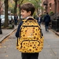 thumbnail image 5 of Bulopur Sunflower Capybara Kids Backpack for Girls Boys, Kawaii Animal Print School Bag Lightweight/Breathable/Durable/Waterproof Multi-Pocket Book Bag for Daily Use, 5 of 7