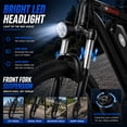 thumbnail image 4 of 20" Electric Bike for Adults, 250W Motor, 19MPH Max Speed, 48V 5.2Ah Removable Battery, LCD Display, Compact E-Bike UL2849, 4 of 8