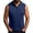 Navy, variant on Men's Casual Sporty Hooded Sleeveless Vest, Breathable Solid Color Pullover for Spring Fall, Layering Piece,Army Green,L