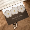 thumbnail image 7 of Gumesh Luxury Silk-Touch Entryway Doormat, Non-Slip Heavy Duty, Customizable Size Bath Rugs, 7 of 7