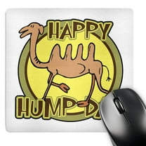 3dRose, Funny Happy Hump Day Camel Cartoon Design, MousePad