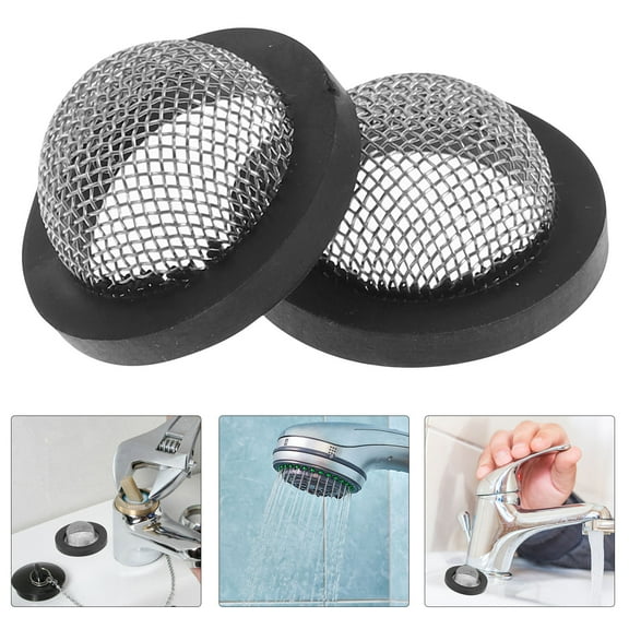 Beaupretty 20pcs Inlet Strainer Screen Stainless Steel for Water Pipes Hose Filtration