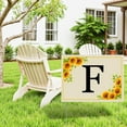 thumbnail image 2 of ZXCXRQFa Family Name Yard Sign For Outside, Last Name Signs, Monogram Letter F Yard Sign with Stand, 9x12 inches, Rust Free Weatherproof Outdoor Use,Easy to Install, 2 of 6
