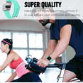 thumbnail image 2 of 4 Pack Sport Bands Compatible with Versa 2 / Versa / Versa Lite / Versa SE Smartwatch, Classic Soft Silicone Replacement Wristbands for Women Men, 2 of 6