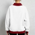 thumbnail image 6 of BLVB Mock Neck Sweatshirt for Women Fall Fashion Clothes Casual Oversized Pullover Long Sleeve Tops, 6 of 8
