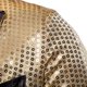 thumbnail image 2 of Chaqueta de traje de frac de lentejuelas brillantes para hombre, chaqueta de esmoquin de novio de boda con un botón, traje de fiesta de graduación/S/dorado kaili Sencillez, 2 of 4