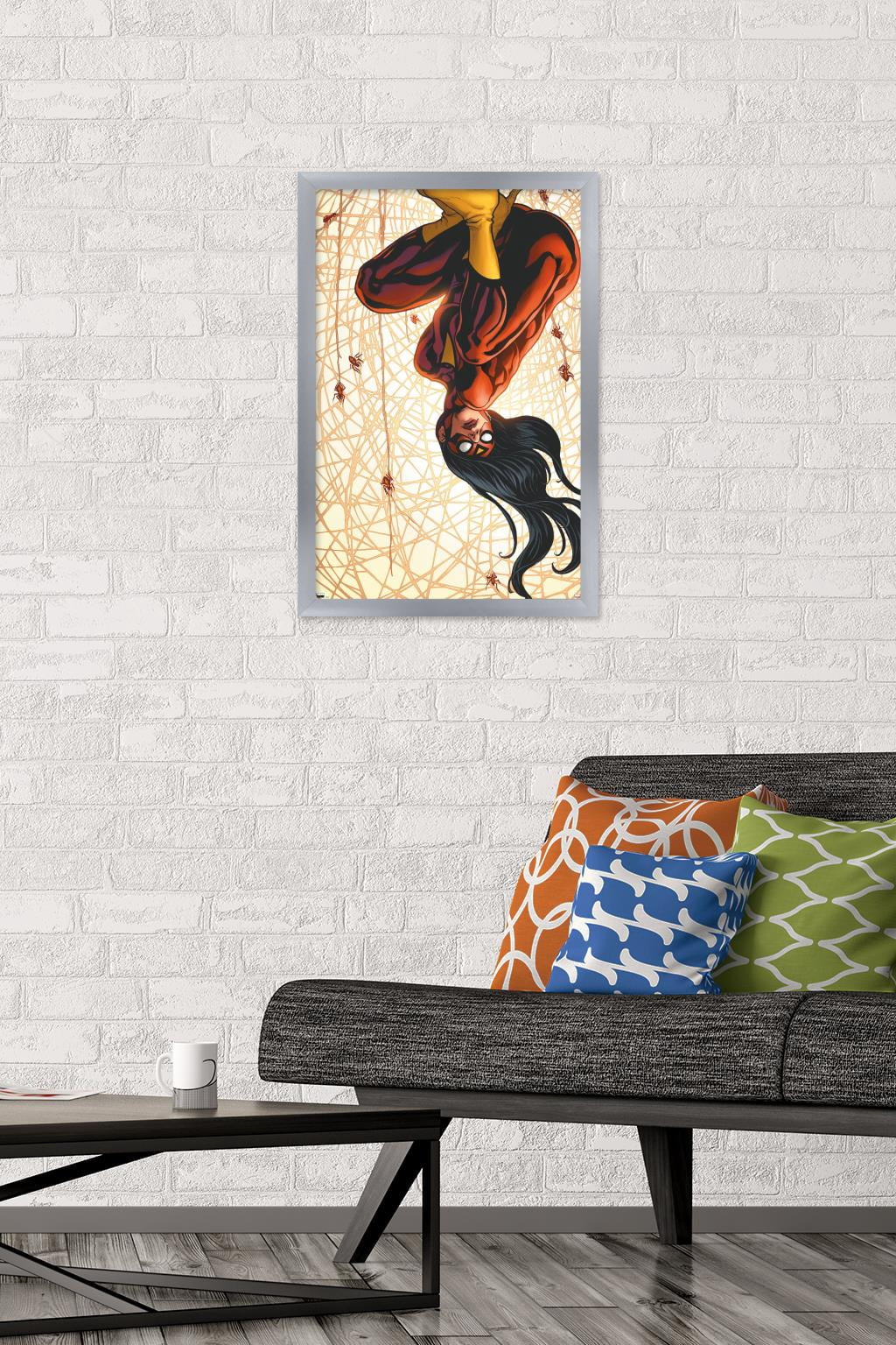 Marvel Comics - Spider Woman - The New Avengers #15 Wall Poster, 14.725" x 22.375", Framed