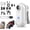 White-4K, 128g, variant on 4K Waterproof POV Action Camera, 128GB Sports Body Cam for Cycling, Pet Walking, Outdoor
