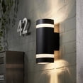 thumbnail image 4 of Aplique de pared SANDIY con caja de montaje integrada, luz nocturna redonda para escaleras, pasillos, balcones, luminarias CA 85-265 V/CC 12 V, 4 of 5