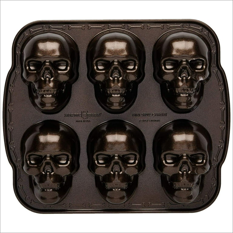 Nordic Ware - Haunted Skull Cakelet Pan