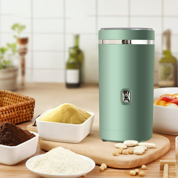 Campana Para Cocina Coffee Grinder- Grains Grinder- Spice Grinder-Herb Grinder- Grinder For Coffee Beans Spices With 2 Stainless Steel Blade