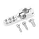 thumbnail image 2 of Servo Cuerno 25T, 3 Orificios RC Car Servo Horns Roscas M3 Ajustables Para Camiones, 2 of 7