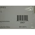 thumbnail image 3 of Crushed Voile Sheer Rod Pocket Window Curtain Panel 84"  Grey, 3 of 6