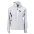 thumbnail image 2 of Women's Cutter & Buck  Gray Los Angeles Dodgers Charter Eco Recycled Full-Zip Jacket, 2 of 3
