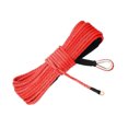 thumbnail image 1 of Scienceny Cable de cabrestante de fibra sintética para automóvil, Universal, 15m, profesional, extraíble, resistente a desgarros, accesorios Vehículos, repuestos y accesorios Mis Rojo, 1 of 6
