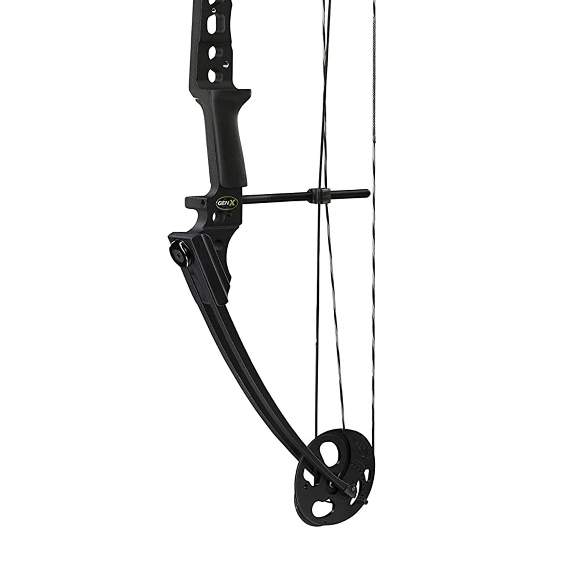 Genesis Gen-X Compound Bow for Archery and Hunting, Draw Hand-Right, Black