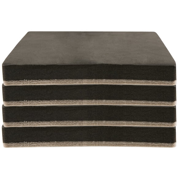 Deslizadores para muebles Super Sliders de fieltro antideslizante de 13 cm, paquete de 4