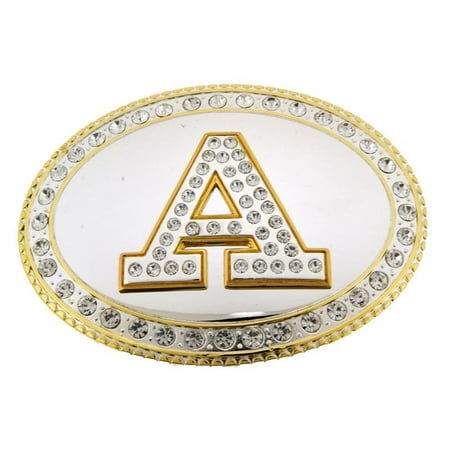 - Initial A Monogram Belt Buckle Letter Alphabet Western Cowboy Rodeo Texas Mirror