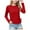 Red, variant on Linfrsh Girls Tee Shirts Girls Long Sleeve T Shirts Kids Fall Tops Crewneck Basic Tees(Red,13-14 Years)