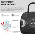 thumbnail image 3 of Lunch Bag Lunch Box for Women Reusable Insulated Lunch Bags,Water-Resistant Gothic Cooler Lunch Tote Bag, Large Capacity for Work Travel Picnic, 3 of 6