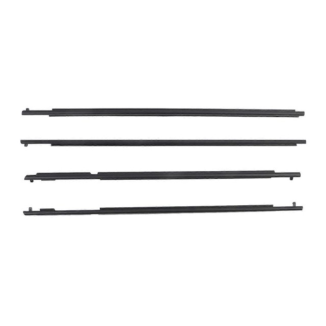 Ensemble de moulures de ceinture de porte 75711-60072 et de joint d'étanchéité pour vitres pour Land Cruiser Prado série 150 (2010 à 2020)