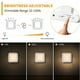 thumbnail image 4 of Luz nocturna LED enchufable con sensor automático de atardecer a amanecer, brillo ajustable, luces blancas cálidas para pasillo, dormitorio, habitación de niños, cocina, escalera, paquete de, 4 of 5