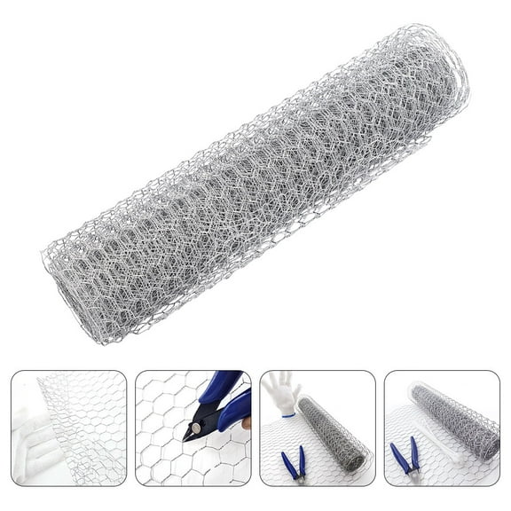 HEMOTON  Animal Barrier Fence Galvanized Wire Mesh Exquisite Workmanship Net