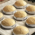 thumbnail image 3 of 8Pcs Nonstick Muffin Rings Stainless Steel Double Rolled Tart Rings Round Pastry Waffle Rings Mold for Home Kitchen Restaurant, 3 of 7